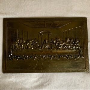 Large ~ Last Supper Copper ~ England